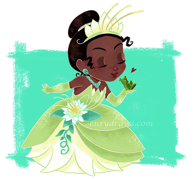 Tiana from The Princess and the Frog
