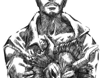 Killmonger from the Black Panther movie